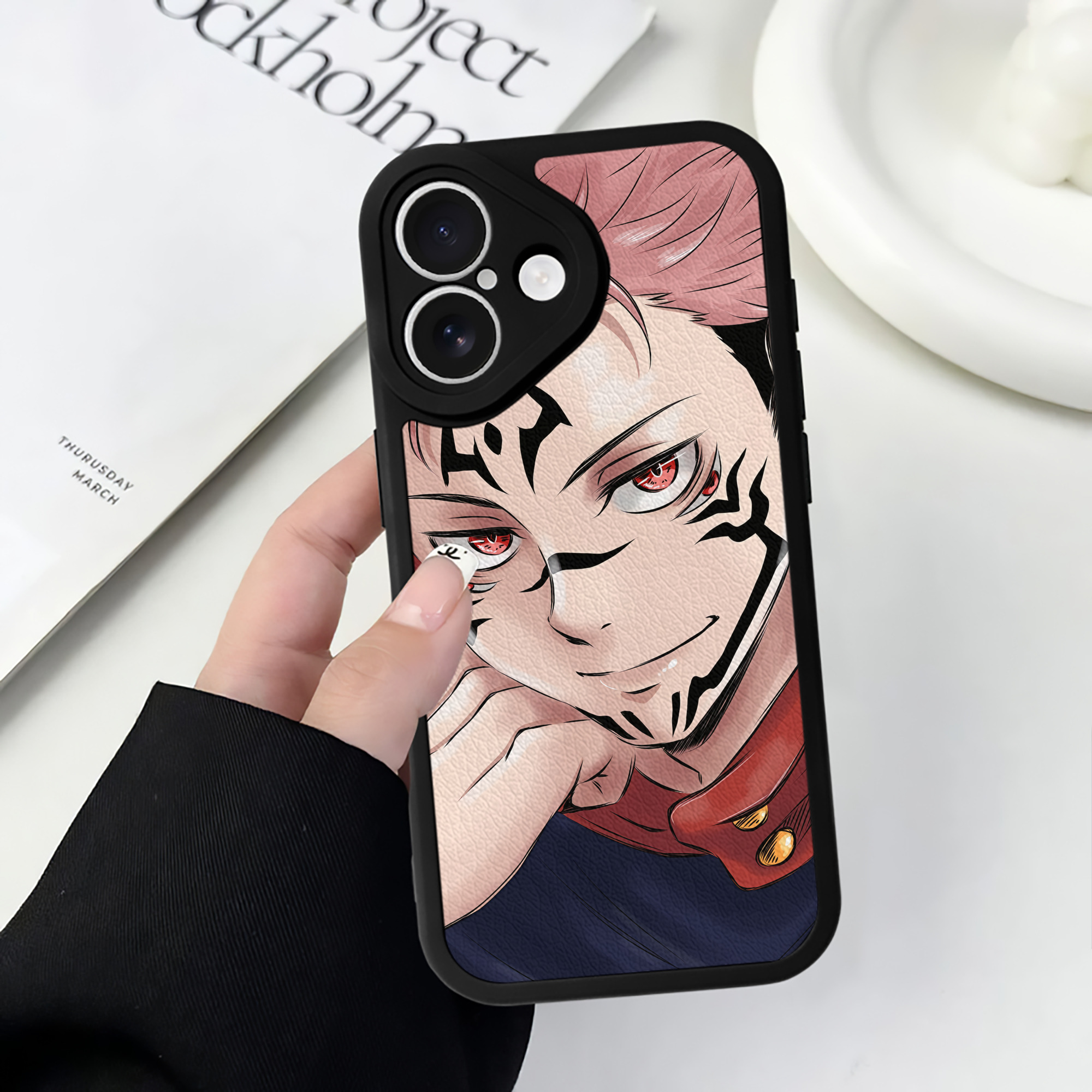 （画像用） SPY×FAMILY间谍家家酒 【iPhone 16シリーズ対応】シリコンスマホケース（レザー調） 材質：シリコン